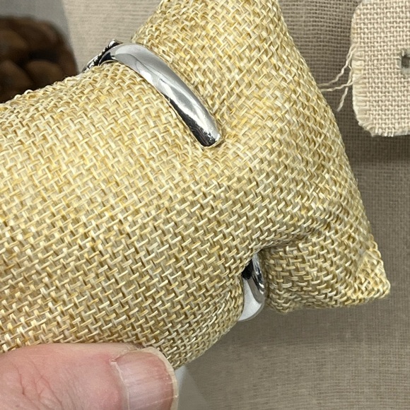 Vintage 90s Sterling Silver Handmade Cuff Bracelet – Florida Keys Design - Picture 9 of 17